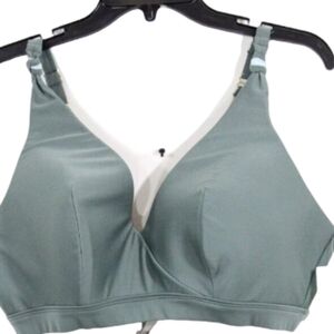 Cacique Womens Plus Size  One Piece in Soft Green Size 28